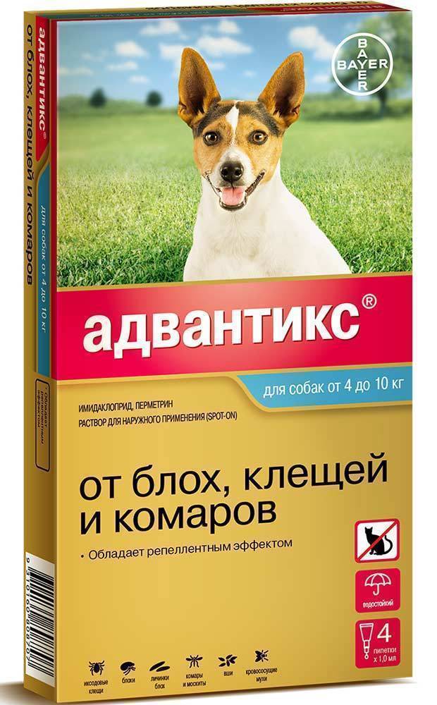 Адвантикс капли для собак 4-10кг п/паразит. n4
