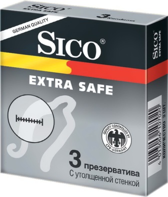 Презерватив Sico с утолщенной стенкой N 3