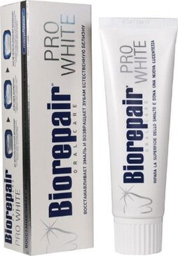 Biorepair pro white паста зубная отбеливающая 75мл N 1