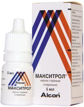 Макситрол капли глазные фл 5мл