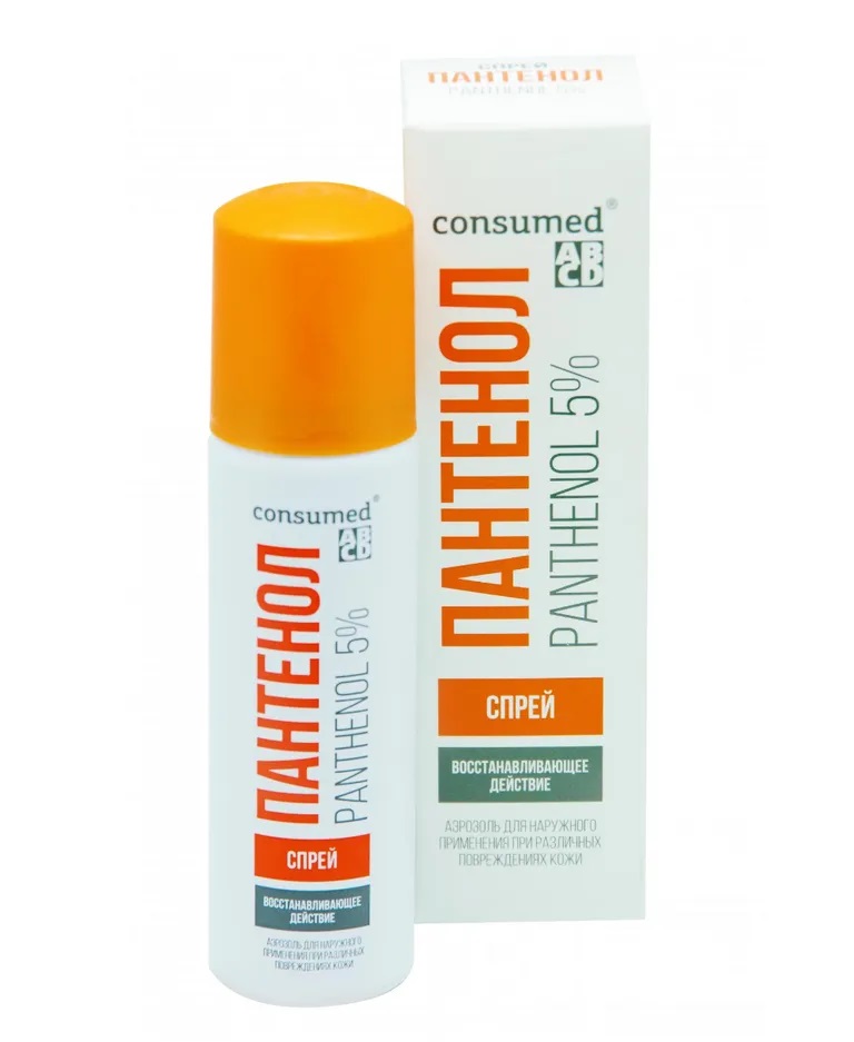 Пантенол 5% спрей 58г Консумед N 1