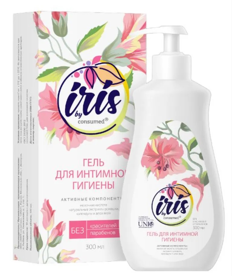 Консумед Ирис бай гель д/интим гигиены 300мл