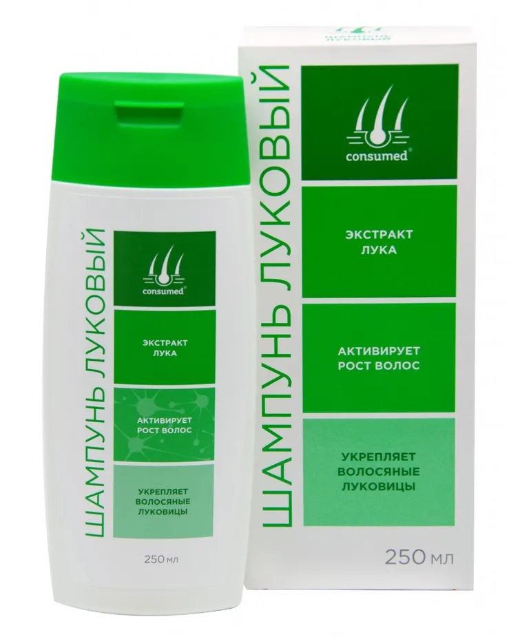Консумед Луковый шампунь для волос 250мл