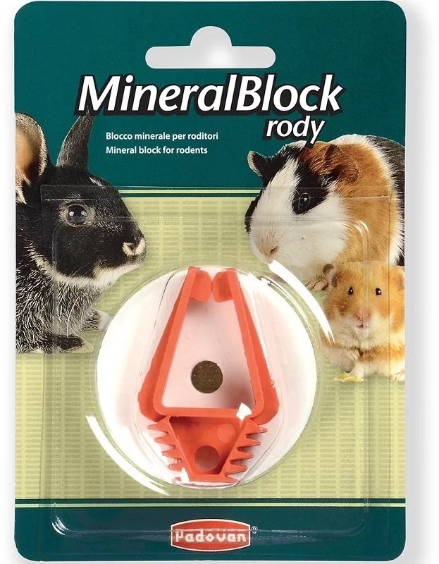 Блок минеральный для грызунов Padovan 50 г mineralblok rody