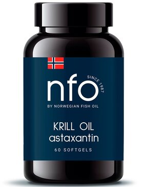 Norwegian Fish Oil(NFO) Омега-3 масло криля капс N 60