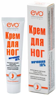 EVO крем для ног с мочевиной 10% 50мл