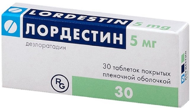 Лордестин тб п/о 5 мг N 30