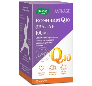 Коэнзим Q10 Эвалар капс 60мг N 30