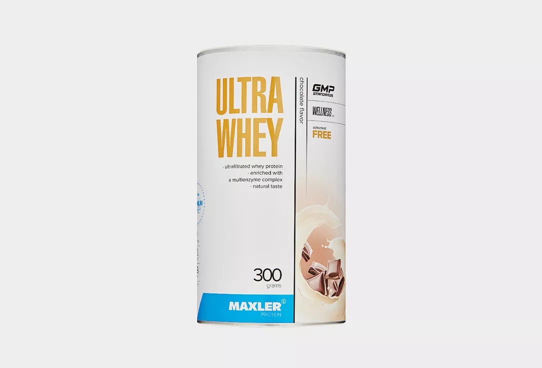 Maxler Ultra Whey Протеин сывороточный молочный шоколад 300г N 1