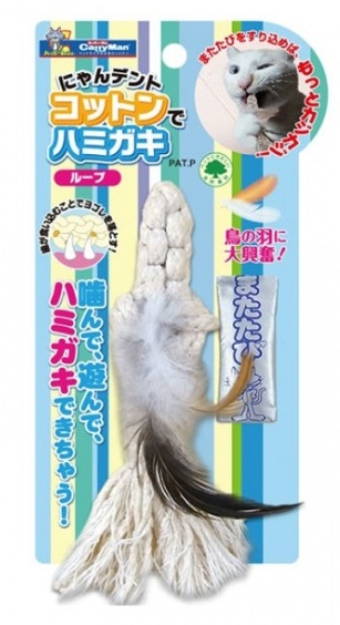Веревка в форме петли для чистки зубов кошек Cattyman с мататаби