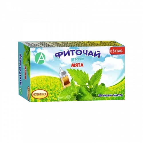 Фиточай мятный детский фильтр-пак 1.5г N 20