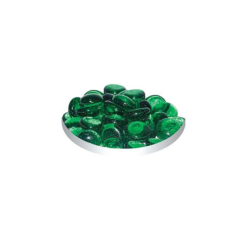 Грунт стеклянный плоский светло-зеленый Тритон 170 г №133