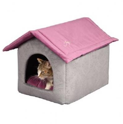 Домик для кошек Joy со съемной крышей 53х41х39см