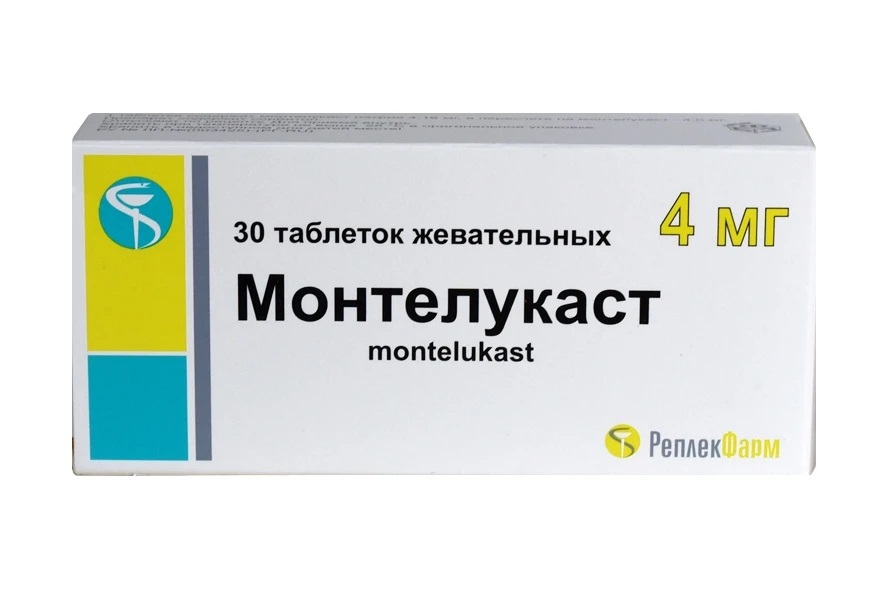 Монтелукаст тб жев. 4мг n30