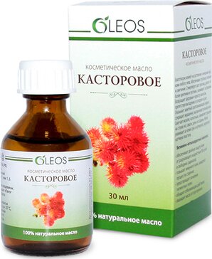 Олеос косметическое масло Касторовое с витаминно-антиоксидантным комплексом 30 мл
