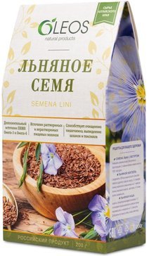 Олеос льняное семя 200г