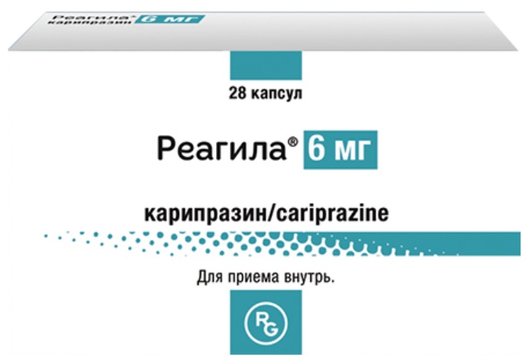 Реагила капс 6мг N 28