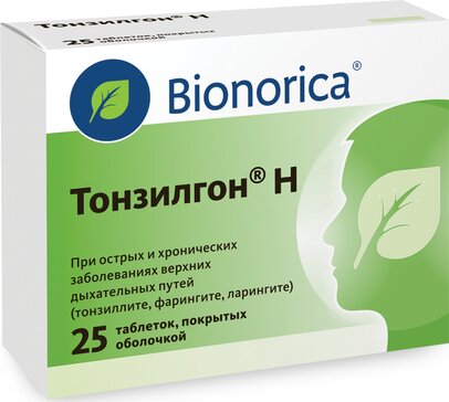 Тонзилгон Н таб п/о N 25