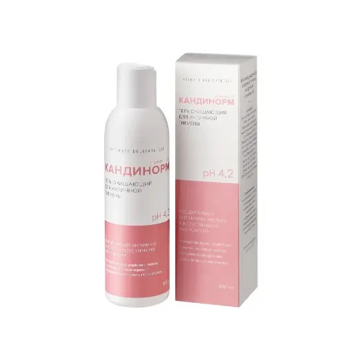 кандинорм crystalmatrix-fs гель для интимной гигиены очищающий 200мл