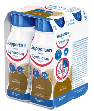 Суппортан напиток каппуччино бут 200мл N 4