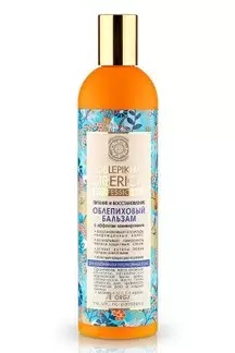 Oblepikha Siberica облепиховый бальзам д/ослаб/поврежден волос питание/восстановление 400мл N 1