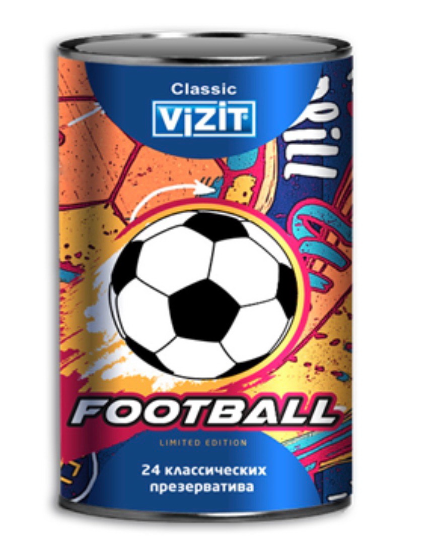 Vizit Classic Football презервативы классические N 24
