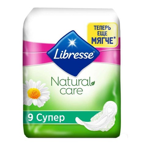 Прокладки Либресс Natural care Супер N 9