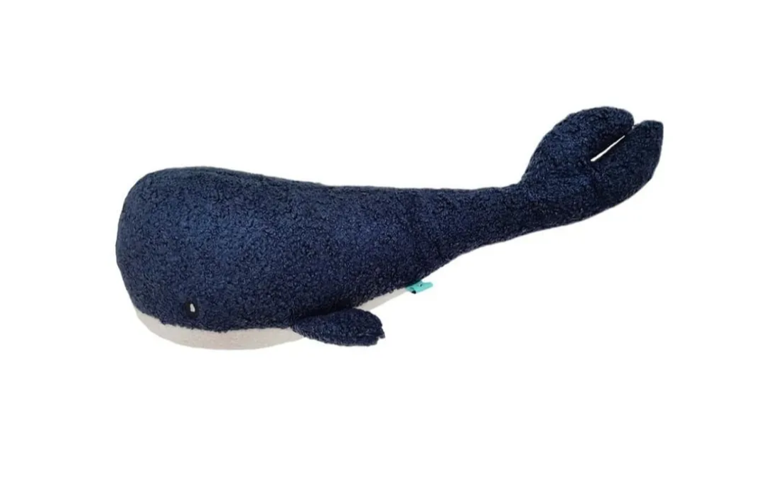Игрушка кит для собак синий Tufflove 22см