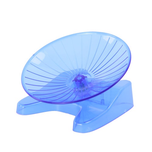 Игрушка колесо для грызунов голубое Шурум-бурум пластик 14.9х13.9х8.7см