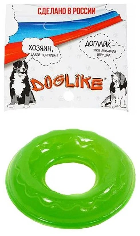 Игрушка кольцо Doglike с этикеткой мини 10см