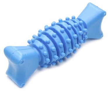 Игрушка конфета силиконовая для животных голубая Stefan