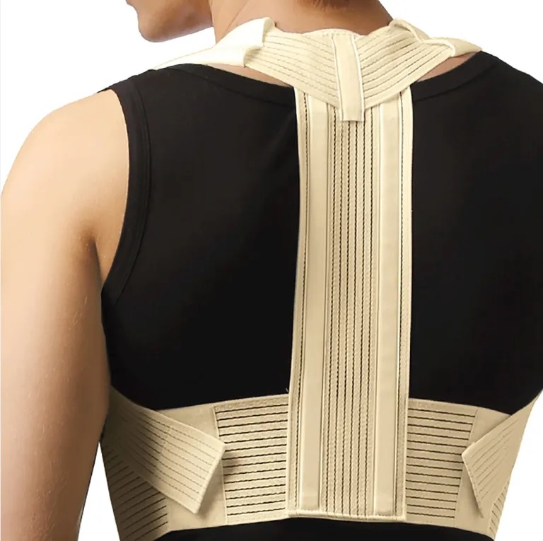 Корректор осанки Тонус эласт бежевый р M (79-88см) (0108)