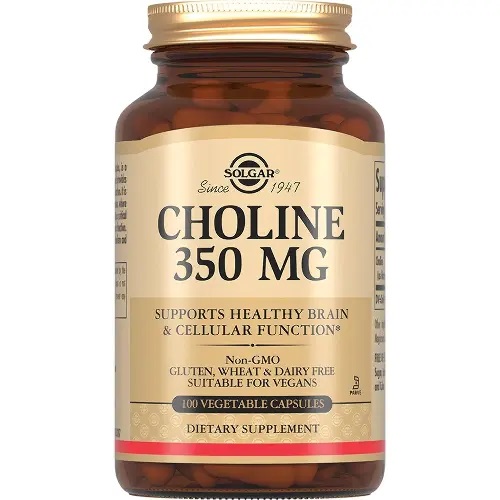 Солгар холин капс 350мг n100