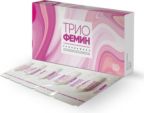 Триофемин крем дозированный для интимной гигиены 1.2г 10доз n10