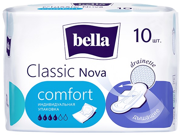 Прокладки bella Classic Nova Сomfort 10 шт