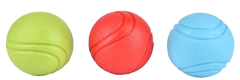 Игрушка мяч литой пружинистый для собак Nunbell 160 г d7см 10920-0031