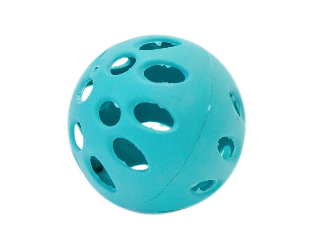 Игрушка мяч пластмассовый для кошек бирюзовый Дарэленд 5.5см