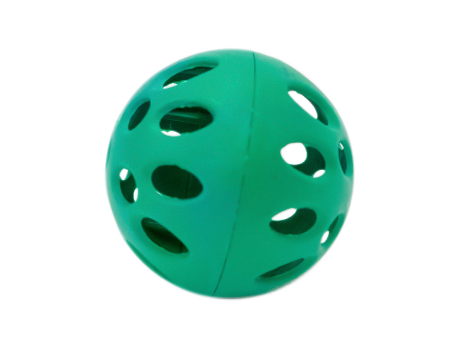 Игрушка мяч пластмассовый для кошек изумрудный Дарэленд 4.5см