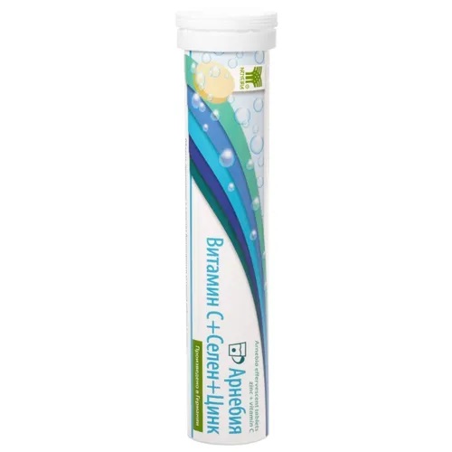 Арнебия витамин С + Селен + Цинк тб шипучий N 20