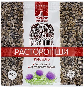 Царевщино Кисель из расторопши БАД 25г пак