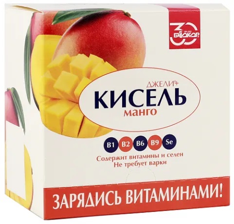 КИСЕЛЬ ДЖЕЛИ ПЛЮС МАНГО 25Г. ПАК. 