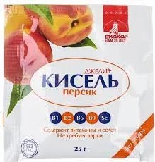 КИСЕЛЬ ДЖЕЛИ ПЛЮС ПЕРСИК 25Г. ПАК.
