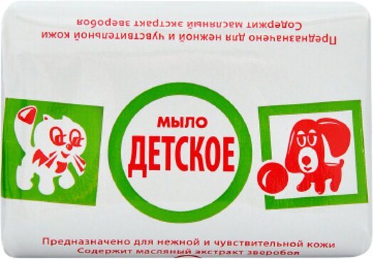 Мыло детское со зверобоем 90 г