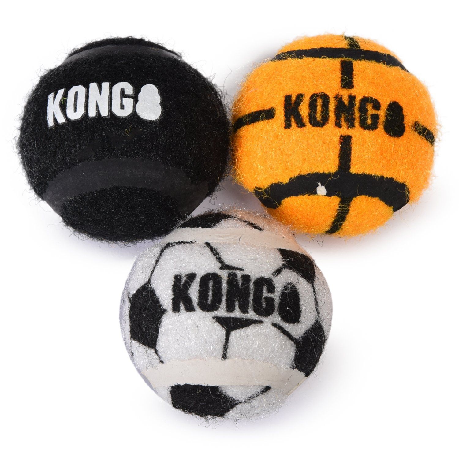 Игрушка мячи спортивные для собак Kong sport ассорти р.m n3