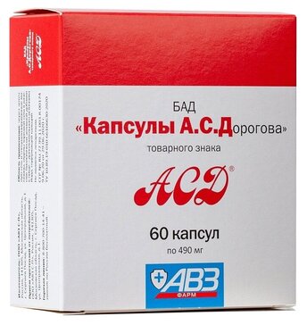 АСД капсулы А.С.Дорогова капс N 60