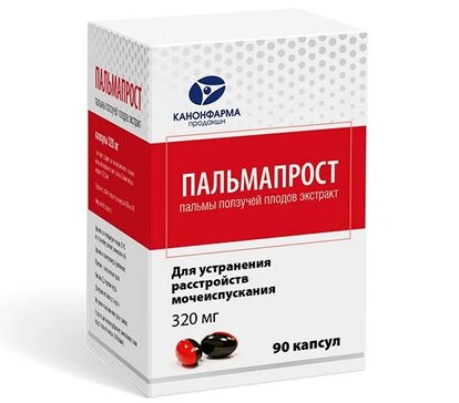 Пальмапрост капс 320мг N 90