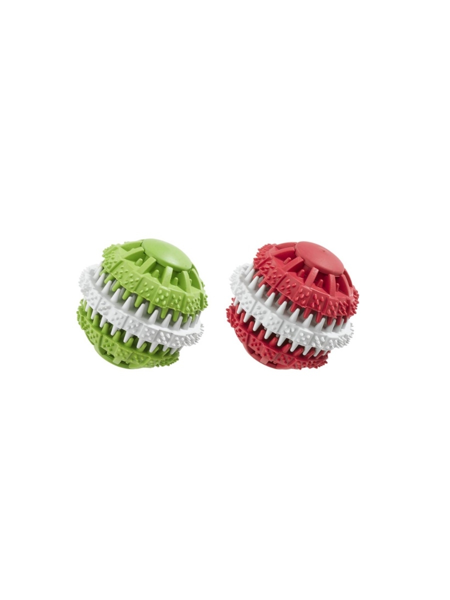 Игрушка шарик резиновый для чистки зубов собак Ferplast средний pa6586