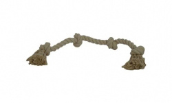 Игрушка-апорт морской узел для собак Дарэлл хлопок 100% большой 8см/канат d2.4см
