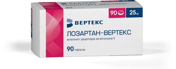 Лозартан Н канон таб п/о плен 12,5мг+50мг N 60