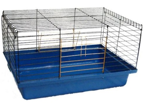 Клетка для кроликов и морских свинок Вака 50х35х30.5см №1